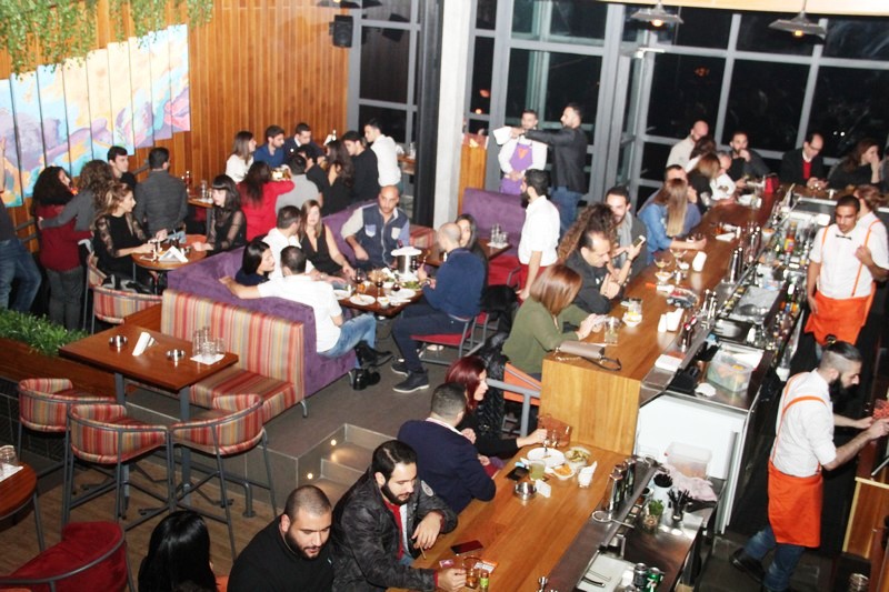 Vivid Bar Lounge at Saturday Night